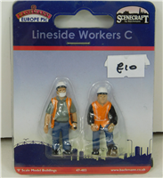 47-403 Scenecraft O Gauge Lineside workers C pack of 2 figures 